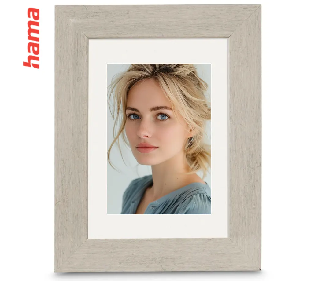 Fotorámik Hama COTTAGE,15x20 cm taupe s paspartou