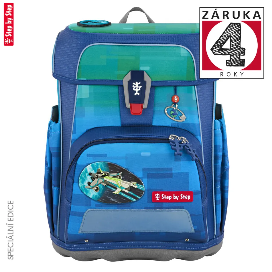 Step by Step školská taška CLOUD OCEAN Space Craft Spike – 5-dielny set s AGR certifikátom