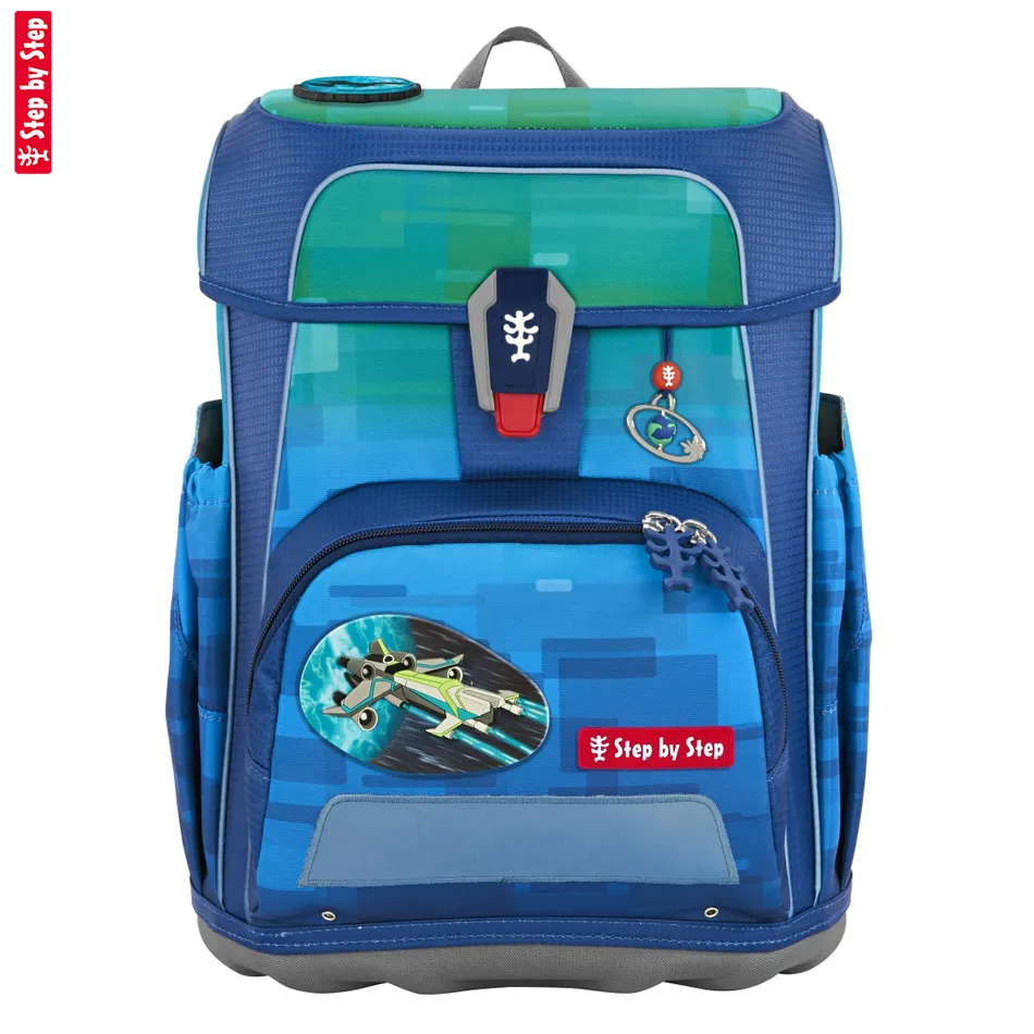 Step by Step školská taška CLOUD OCEAN Space Craft Spike – 5-dielny set s AGR certifikátom
