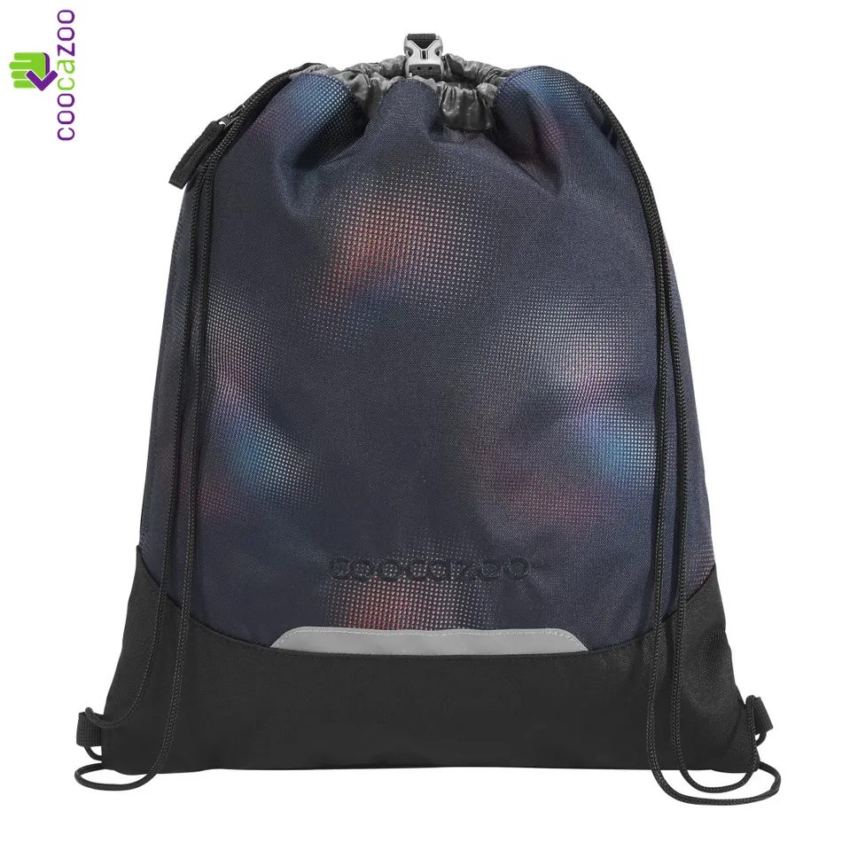 Vrecko na prezuvky coocazoo Rainbow Illusion – holografický vak s dúhovým efektom