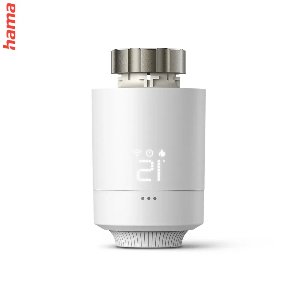 Hama SMART termostatická hlavica pre reguláciu kúrenia, Matter/Thread