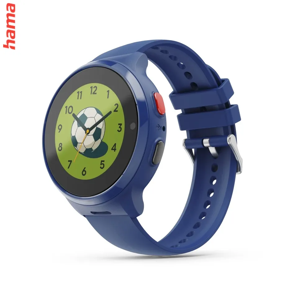 Detské smart hodinky, SIM, GPS, SOS tlačidlo, hlasové/video hovory, modré