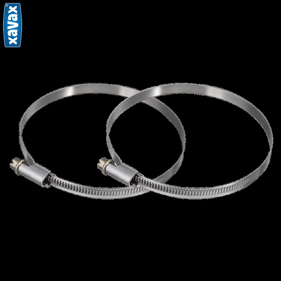 Xavax hadicová spona pre odvetrávacie rúry 110-130 mm, 2 ks