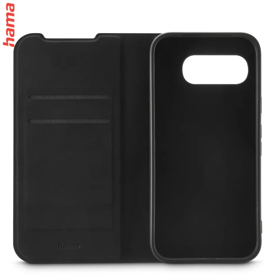 Hama čierny knižkový obal na Google Pixel 9a, Daily Protect