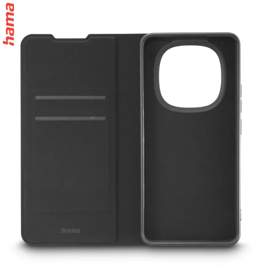 Hama Xiaomi Redmi Note 15 puzdro, čierne knižkové, Daily Protect