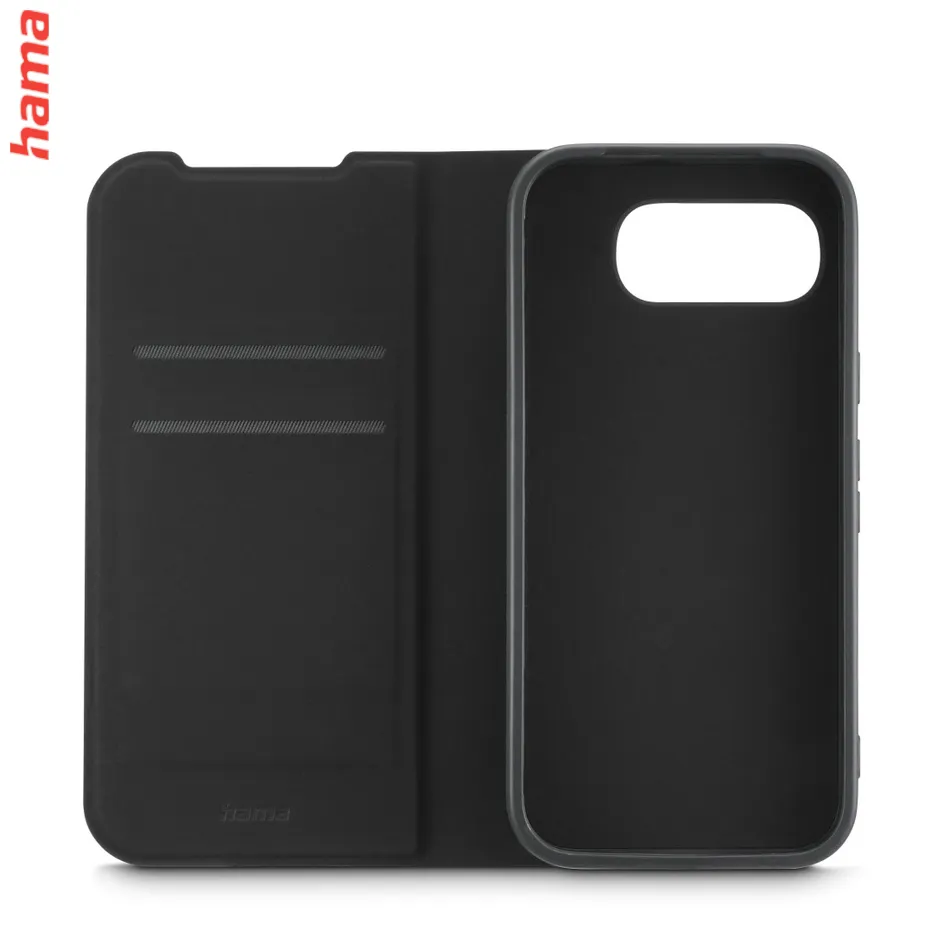 Hama čierne puzdro na Google Pixel 10a, knižkové, Daily Protect