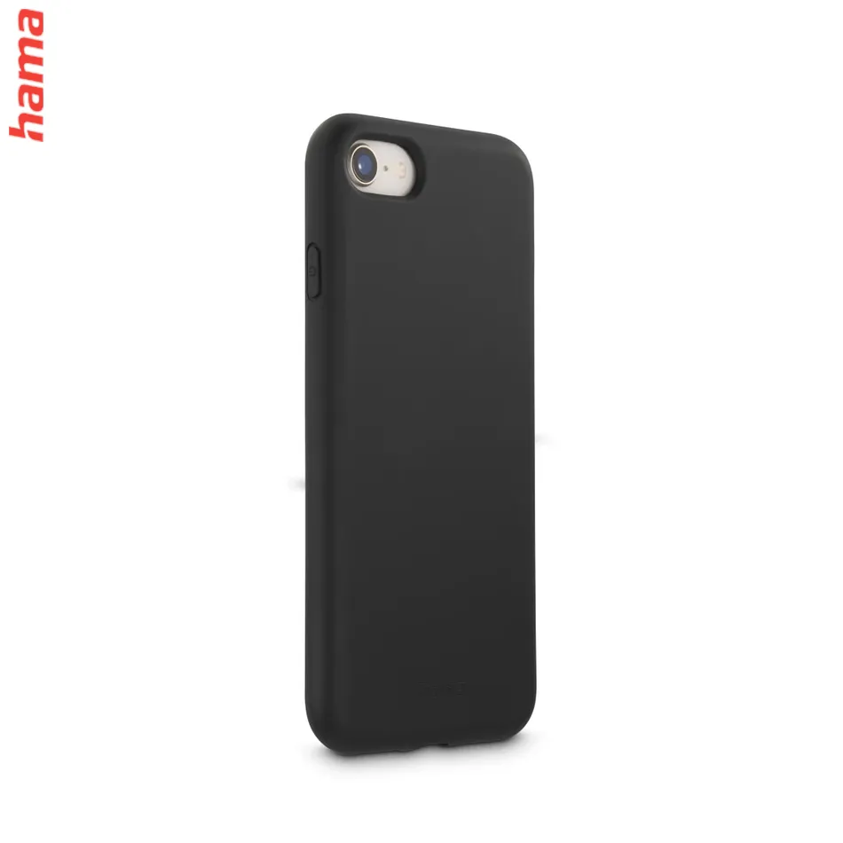 Hama čierny obal na iPhone 7, 8, SE 2020 a SE 2022, Fantastic Feel