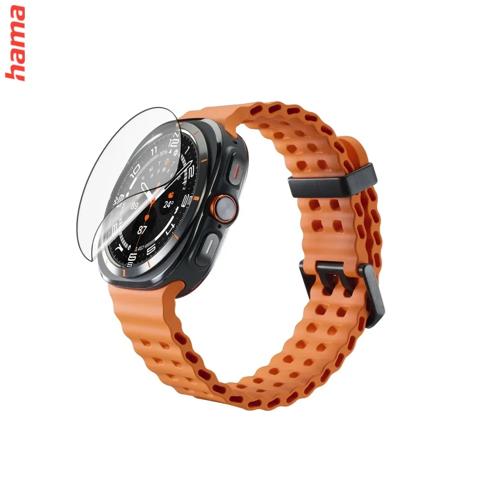 Hama ochrana displeja Samsung Galaxy Watch Ultra a Ultra 2, 47 mm