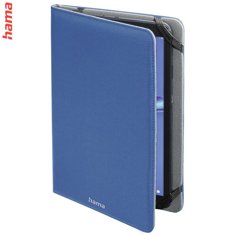 Hama obal na tablet Strap, pre tablety 24 - 28 cm (9,5 - 11 palcov), modrý