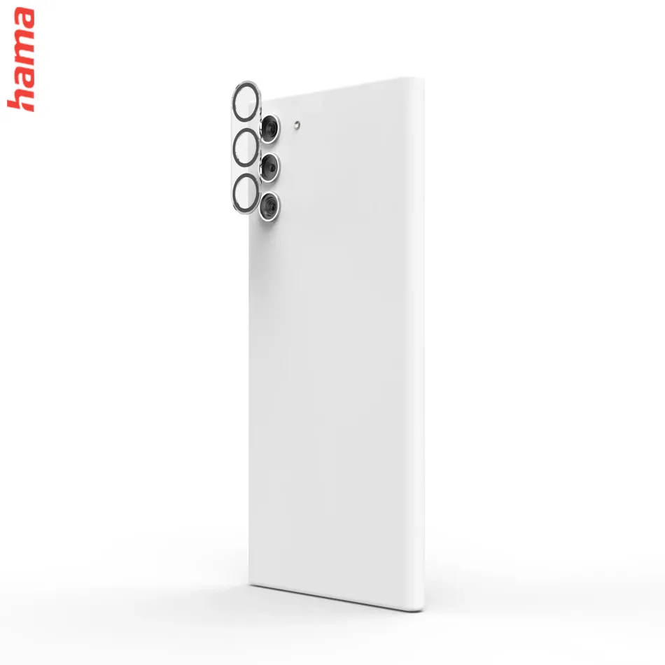 Hama ochrana kamery Samsung S26/S26+ Cam Protect, tvrdené sklo