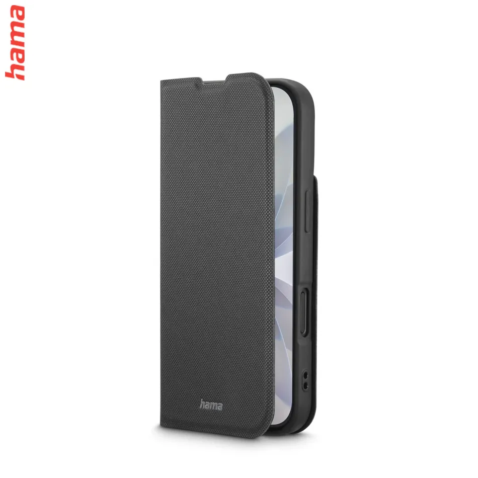 Hama Knižkové puzdro na mobil Daily Protect pre iPhone 17, čierne