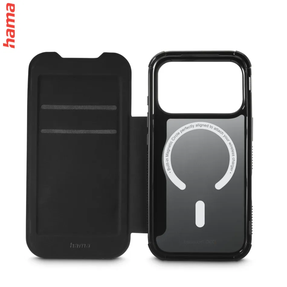 Hama Obal na iPhone 17 Pro/18 Pro Extreme Protect, knižkový magnetický