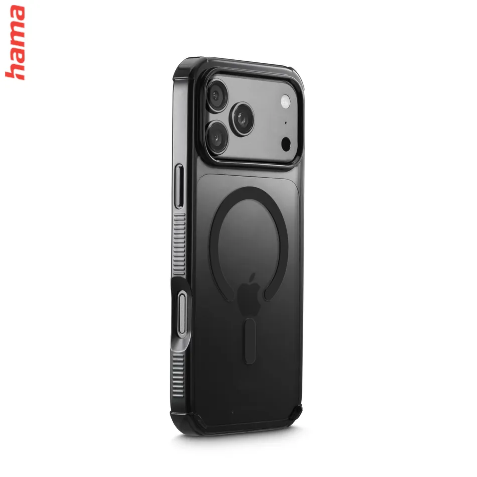Hama Kryt na iPhone 17 Pro Max/18 Pro Max Extreme Protect, magnetický čierny