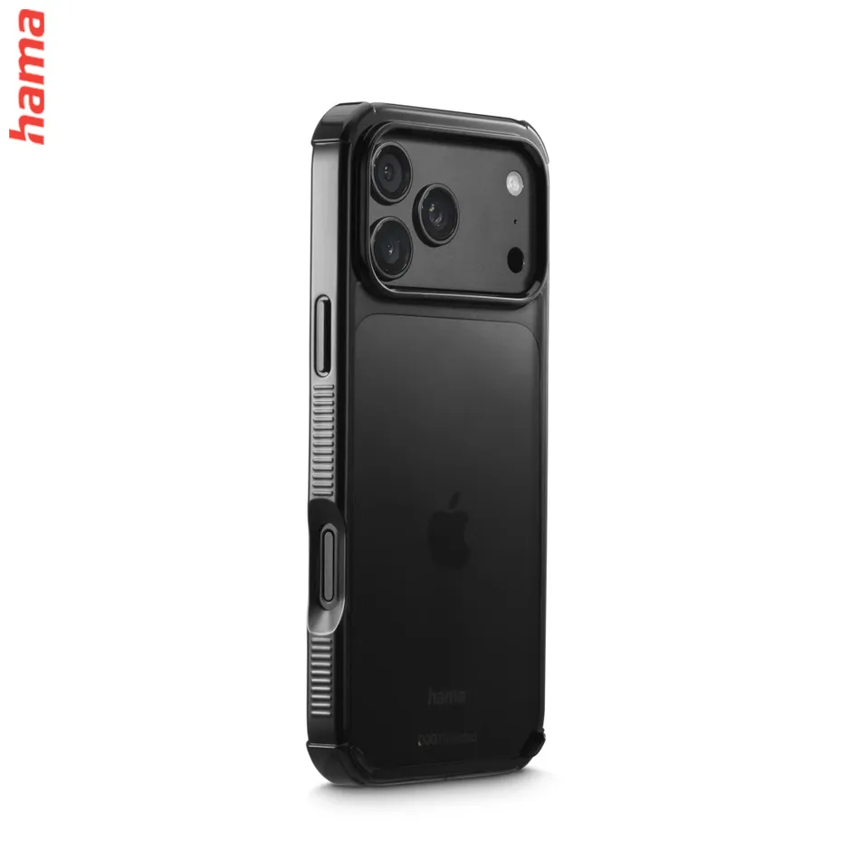 Hama Kryt na iPhone 17 Pro Max/18 Pro Max Extreme Protect D3O, čierny