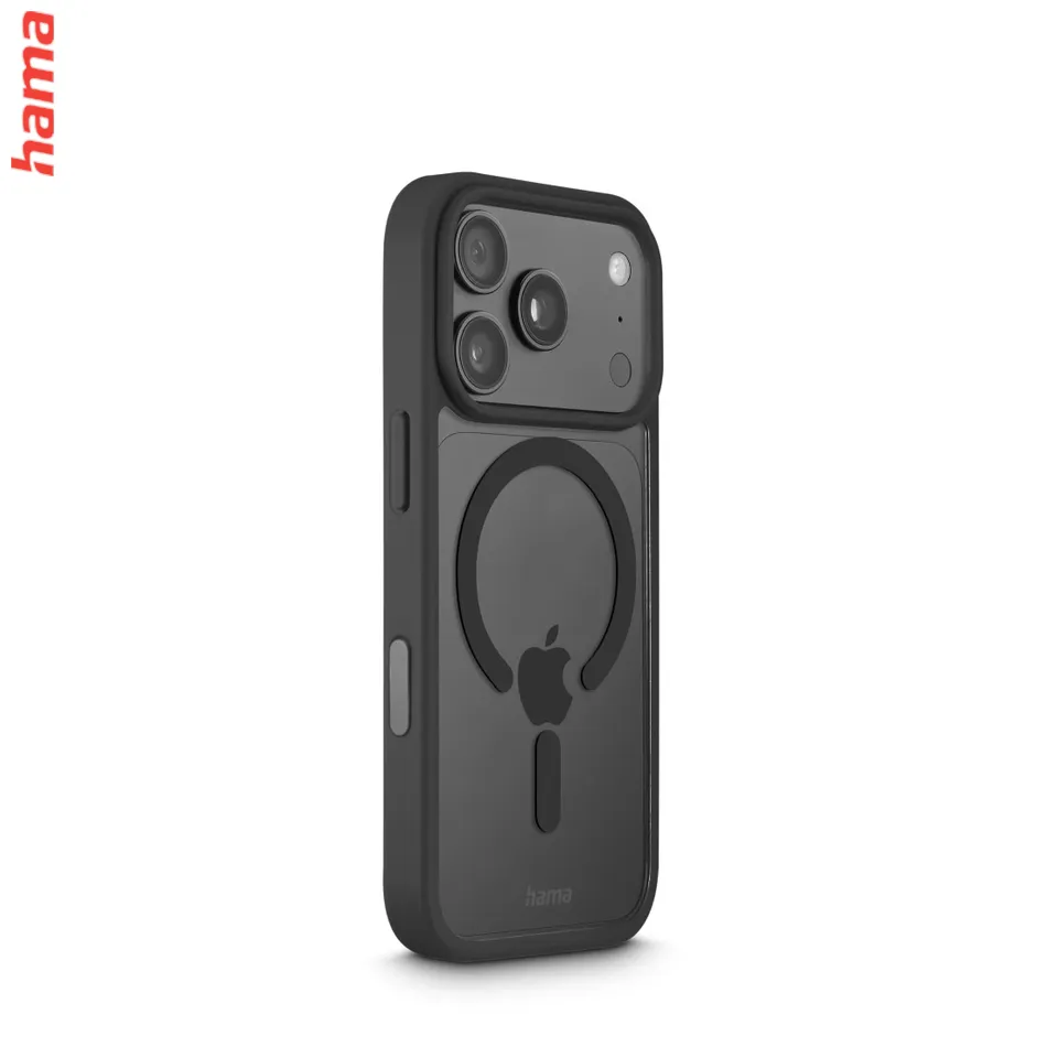 Hama Kryt na iPhone 17 Pro Max/18 Pro Max Frame Protect, magnetický čierny rám