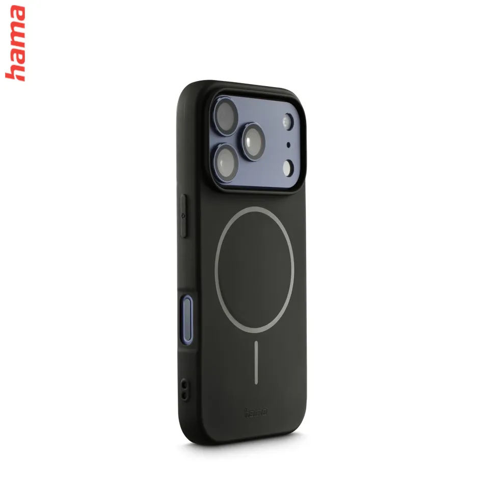 Hama Fantastic Feel kryt na iPhone 17 Pro a 18 Pro, magnetický, čierny