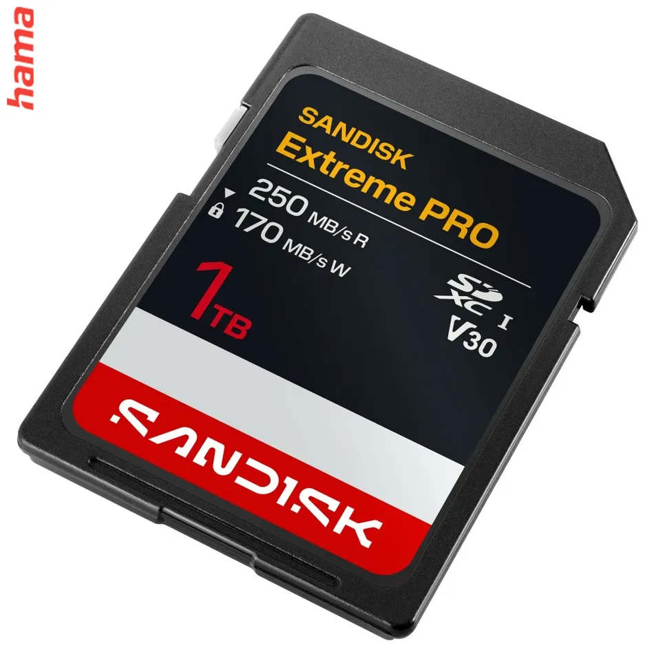 SanDisk SD karta Extreme PRO SDXC 1 TB, UHS-I V30 U3, 250/170 MB/s