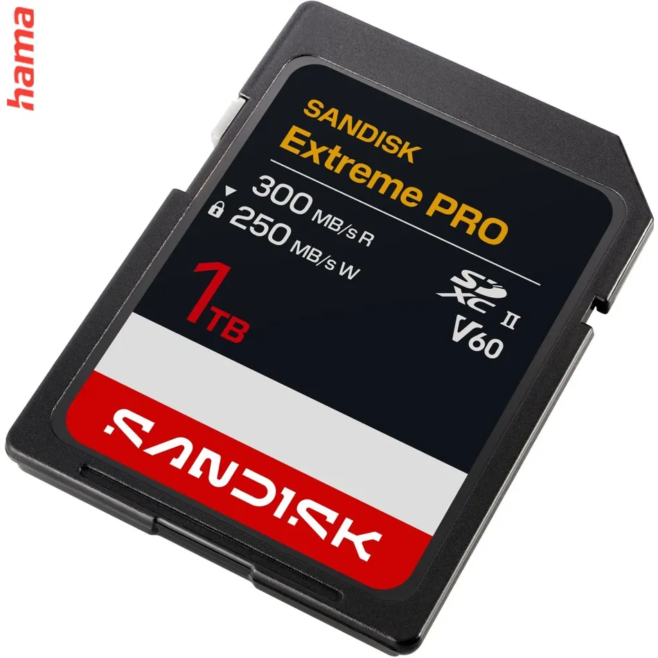 SanDisk SD karta Extreme PRO SDXC 1 TB, UHS-II V60, 300/250 MB/s