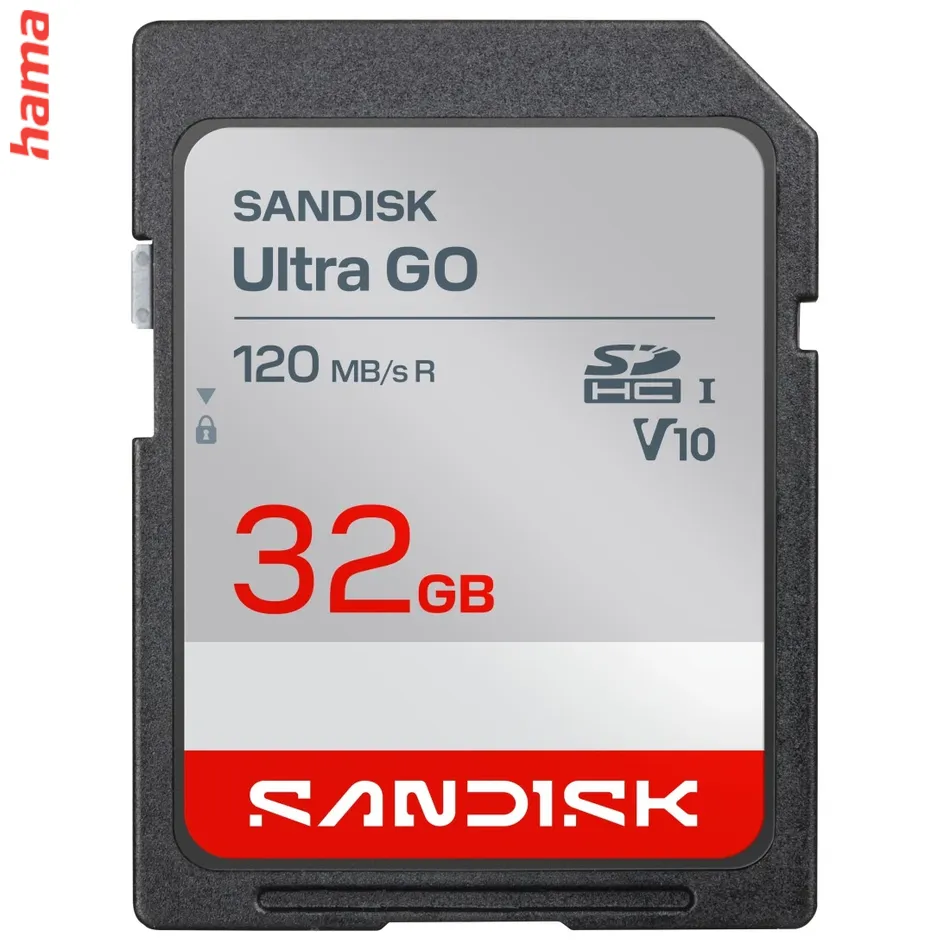 SanDisk SD karta Ultra GO SDHC 32 GB, UHS-I V10, 120 MB/s