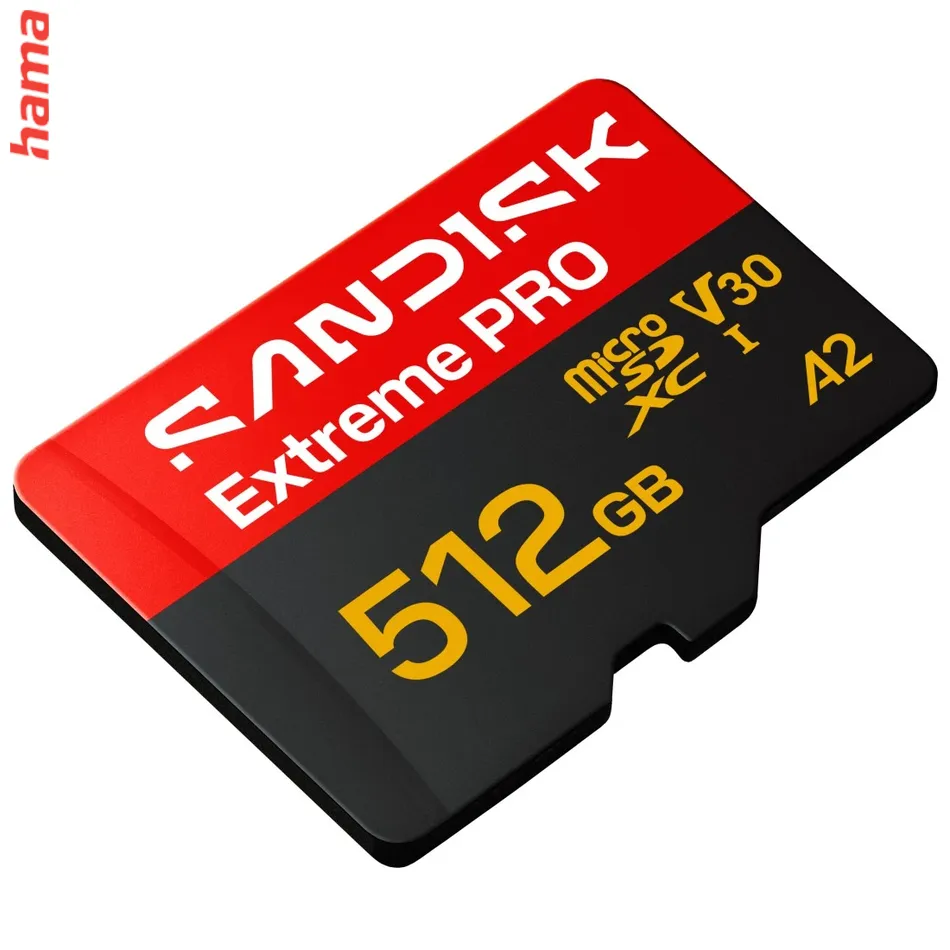 SanDisk micro SD karta Extreme PRO 512 GB, UHS-I V30 A2, 250/170 MB/s