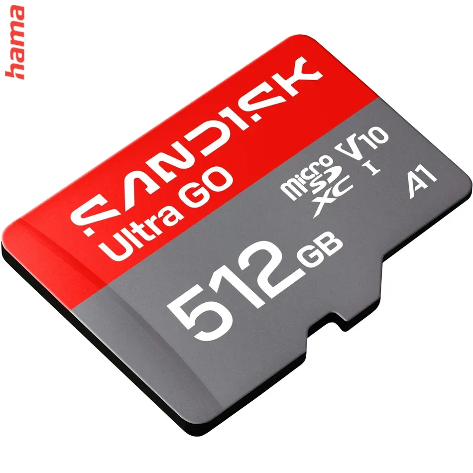 SanDisk micro SD karta Ultra GO 512 GB, UHS-I V10 A1, 190 MB/s