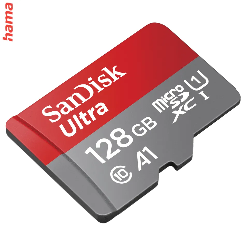 SanDisk micro SD karta Ultra 128 GB s adaptérom, UHS-I A1, 140 MB/s
