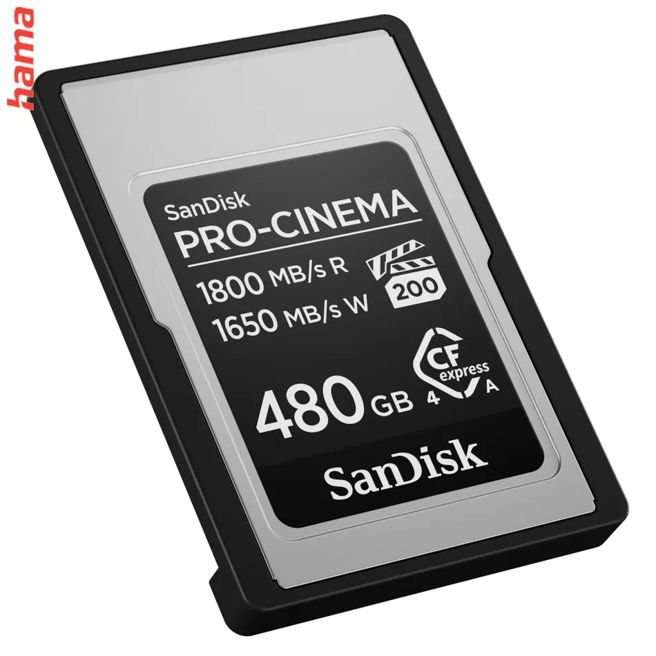 SanDisk PRO-CINEMA CFexpress Type A 480 GB, 1800/1650 MB/s