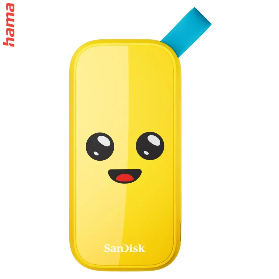 SanDisk Fortnite Portable SSD 1 TB, Banana Edition, externý disk, 800 MB/s