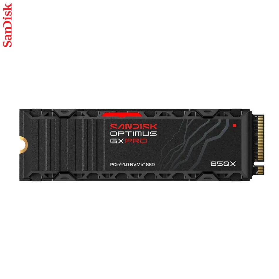SanDisk Optimus GX PRO 850X 4 TB, interný NVMe SSD disk M.2 s chladičom