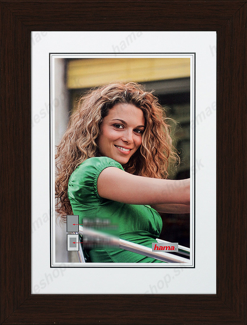 Drevený fotorámik JESOLO 30x40 wenge