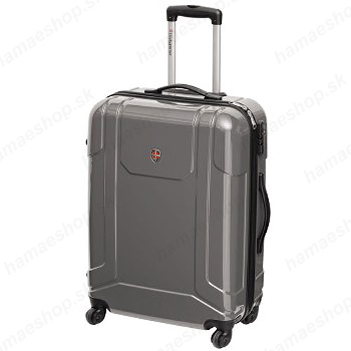 Cestovný kufor Ellehammer Reykjavik Spinner Trolley strieborný M