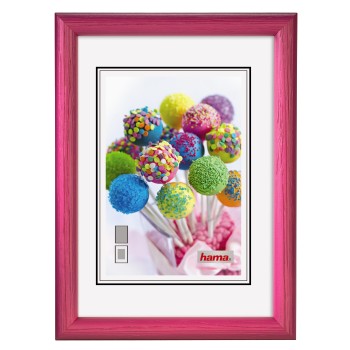 Drevený fotorám Hama Candy 20x30 ružový