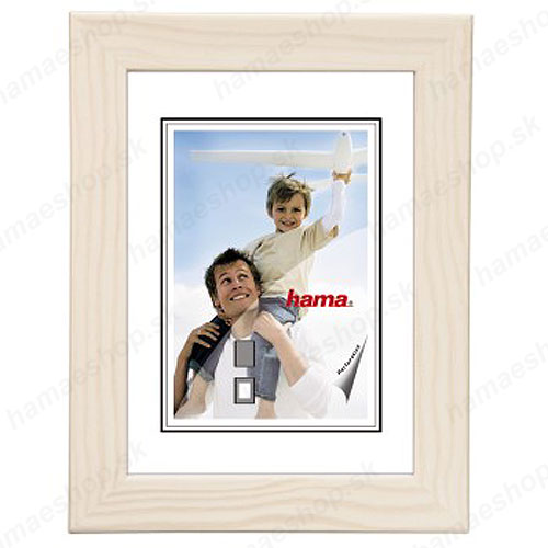 Drevený rámik 50x50 Riga biely