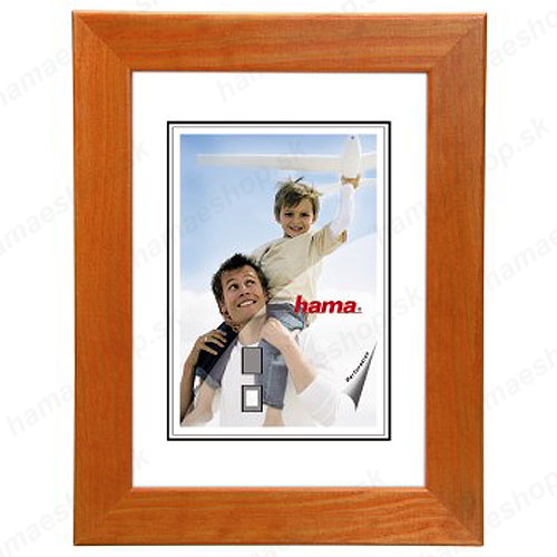 Drevený rámik 30x45 Riga oranžový