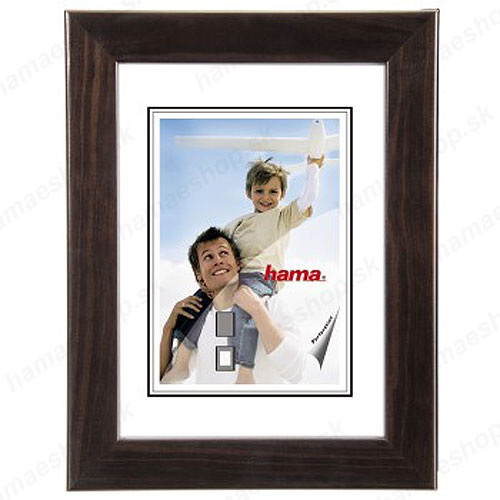 Drevený rámik 30x45 Riga tmavohnedý