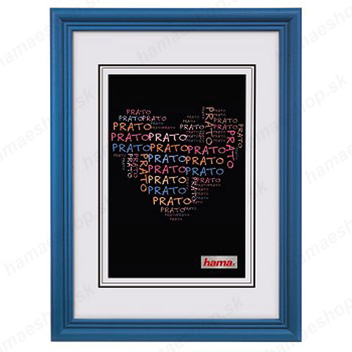 Drevený rámik 30x40 Prato modrý