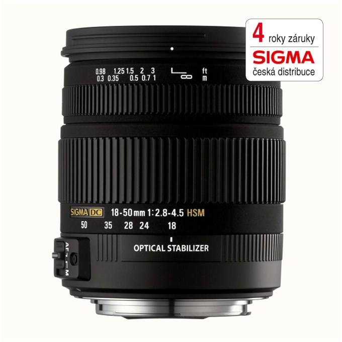 SIGMA 18-50/2.8-4.5