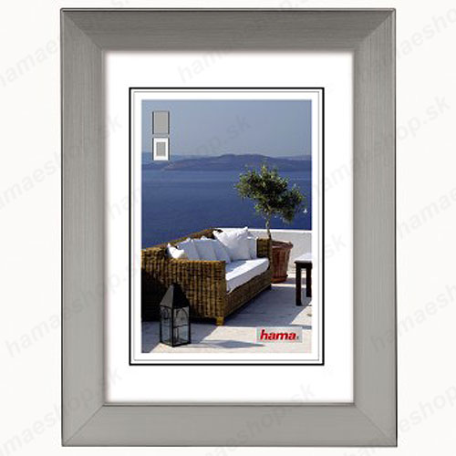 Drevený rámik 13x18 Cornwall strieborný