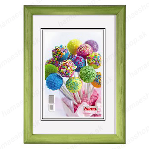 Drevený fotorámik 15x20 Candy zelený