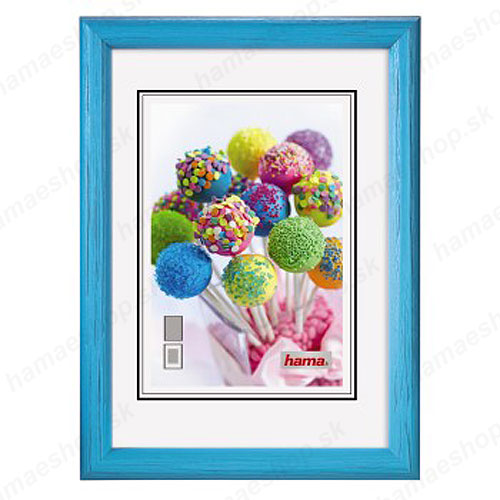 Drevený fotorámik 15x20 Candy tyrkysový