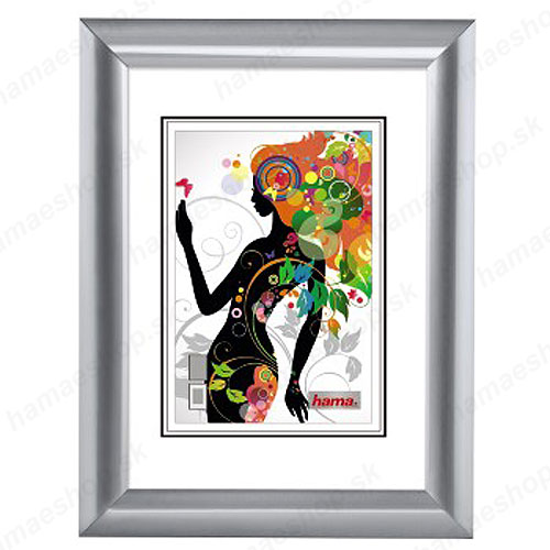 Rámček 21x29,7 Malaga strieborný