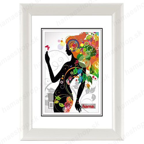Rámček 50x70 Malaga biely