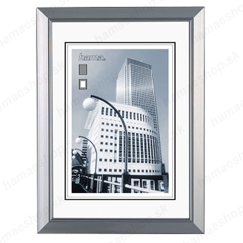 Rámik 20x30 Valencia strieborný