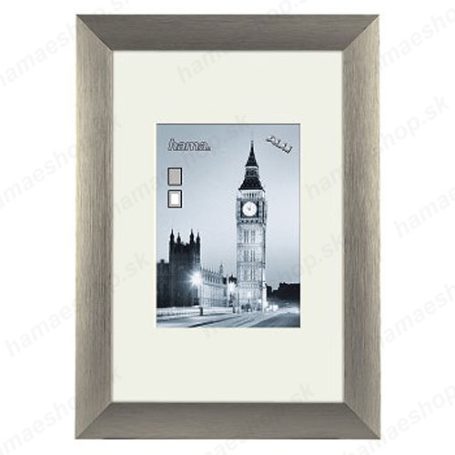 Kovový rámik 15x20 London šedý