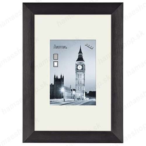 Kovový rámik 15x20 London čierny