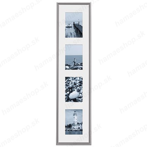 Fotogaléria Malaga 4x 13x18 strieborná