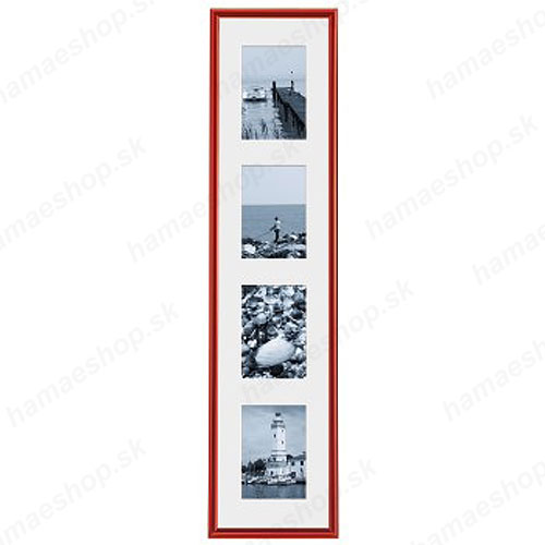 Fotogaléria Malaga 4x 13x18 červená