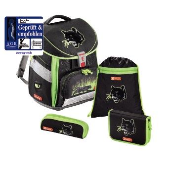 Školská taška Čierny panter COMFORT 7-dielny set