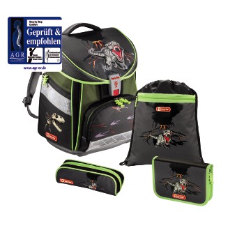 Školská taška Tyrannosaurus COMFORT 7-dielny set