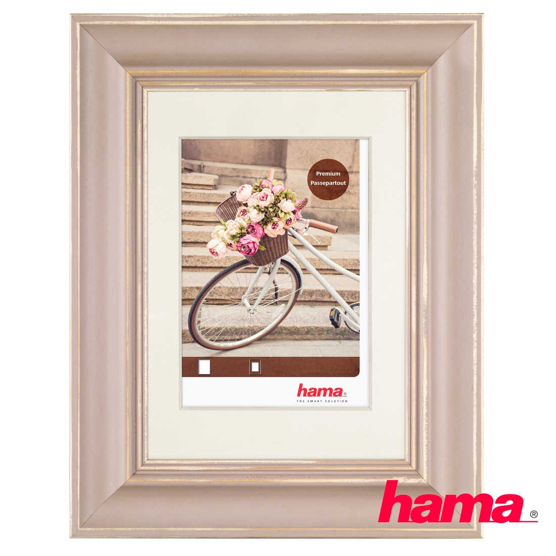 Fotorámik drevený 13x18 cm Vélo Cappuccino